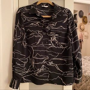 Topshop Button Down Shirt